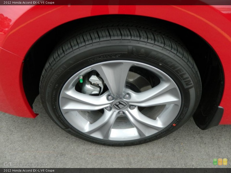 2012 Honda Accord EX-L V6 Coupe Wheel and Tire Photo #60824038