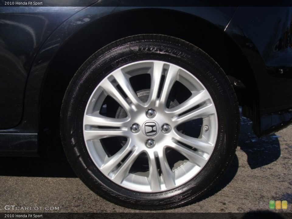 2010 Honda Fit Sport Wheel and Tire Photo #60831287