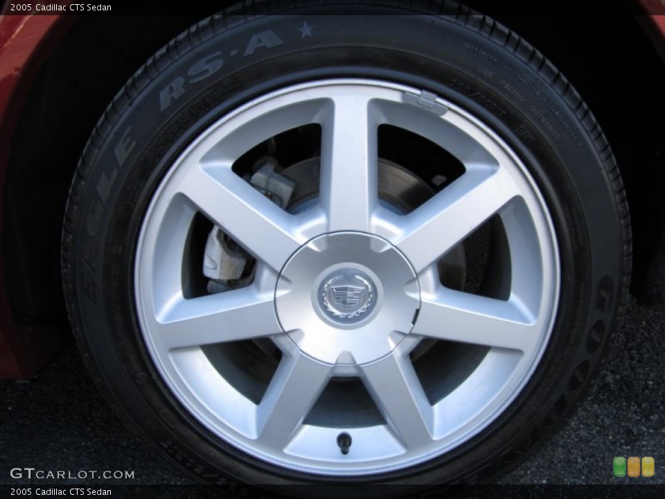 2005 Cadillac CTS Sedan Wheel and Tire Photo #60834588