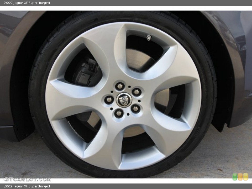 2009 Jaguar XF Supercharged Wheel and Tire Photo #60837641