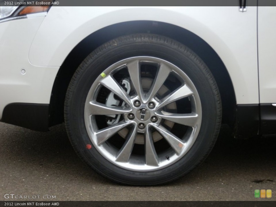 2012 Lincoln MKT EcoBoost AWD Wheel and Tire Photo #60837947