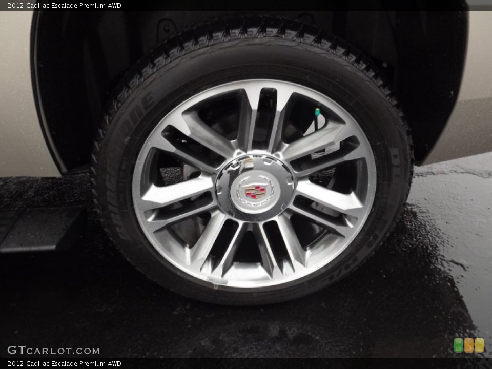 2012 Cadillac Escalade Premium AWD Wheel and Tire Photo #60842996