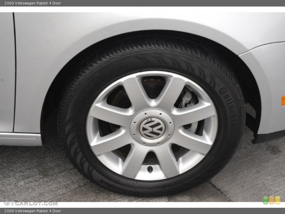 2009 Volkswagen Rabbit 4 Door Wheel and Tire Photo #60844445