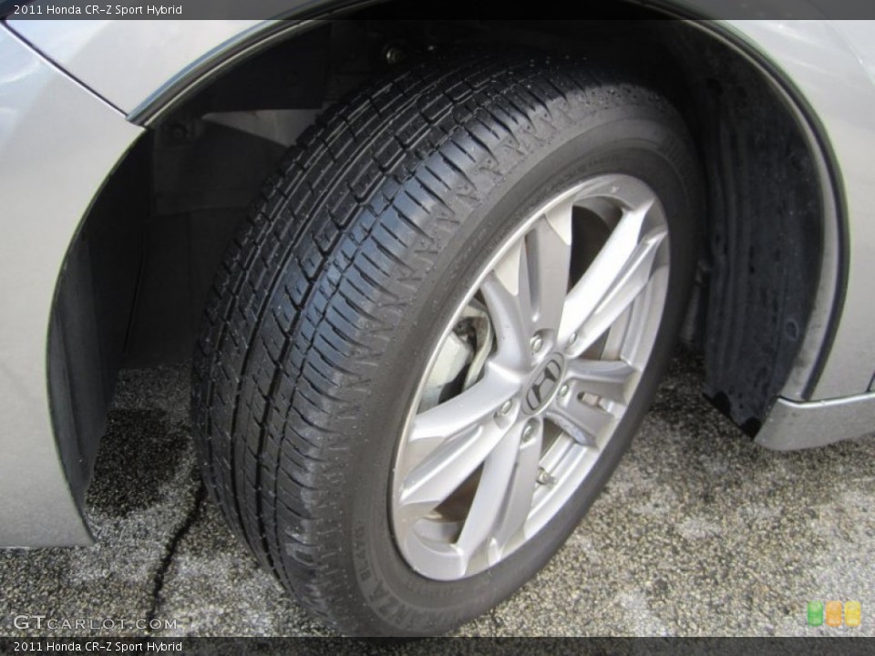 2011 Honda CR-Z Sport Hybrid Wheel and Tire Photo #60846498