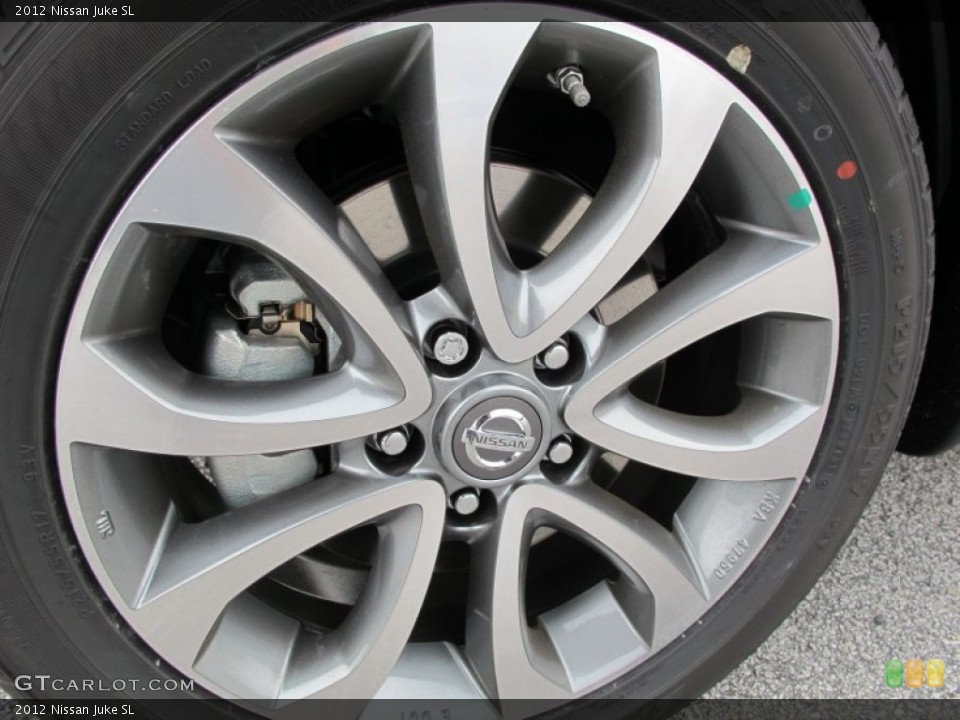 2012 Nissan Juke SL Wheel and Tire Photo #60852171