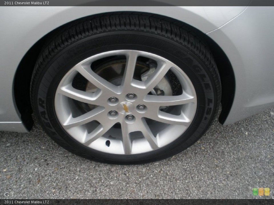 2011 Chevrolet Malibu LTZ Wheel and Tire Photo #60852966