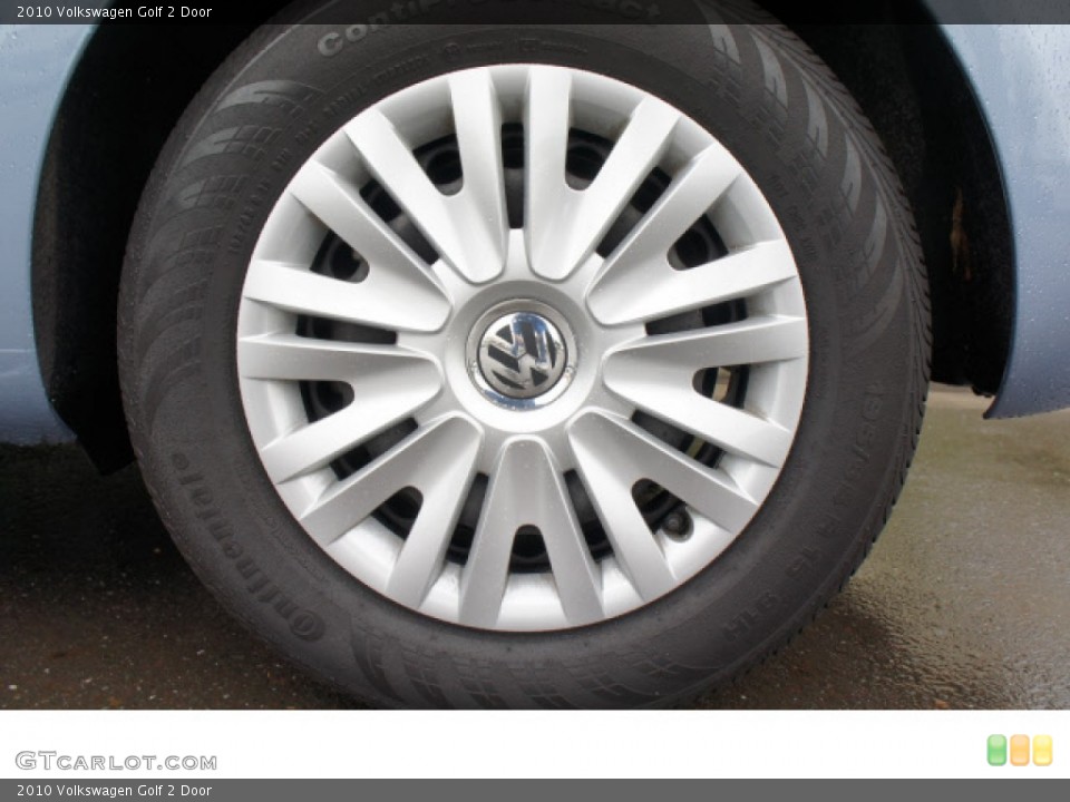 2010 Volkswagen Golf 2 Door Wheel and Tire Photo #60867675