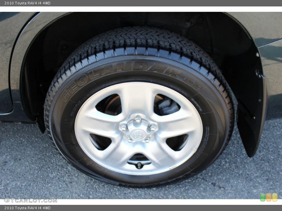 2010 Toyota RAV4 I4 4WD Wheel and Tire Photo #60870282