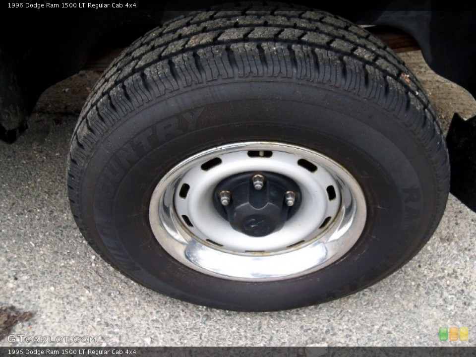 1996 Dodge Ram 1500 LT Regular Cab 4x4 Wheel and Tire Photo #60873300