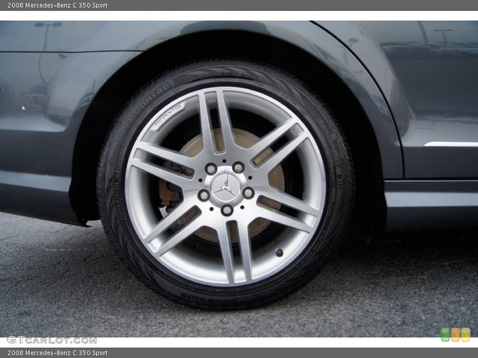 2008 Mercedes-Benz C 350 Sport Wheel and Tire Photo #60875439