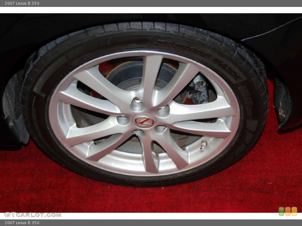 2007 Lexus IS 350 Wheel and Tire Photo #60878448