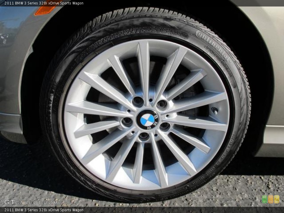 2011 BMW 3 Series 328i xDrive Sports Wagon Wheel and Tire Photo #60888874