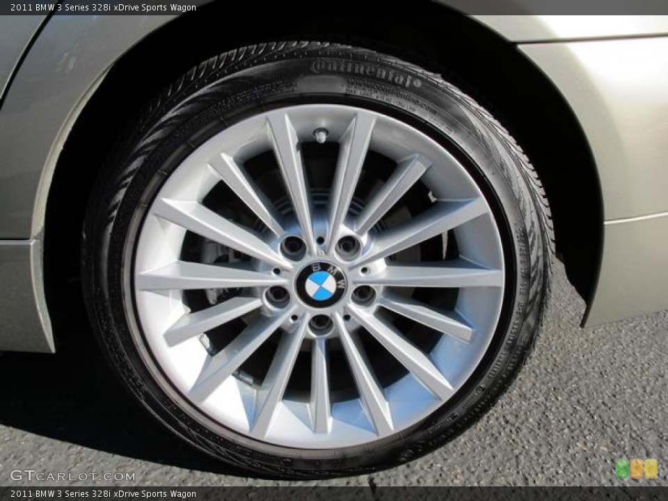 2011 BMW 3 Series 328i xDrive Sports Wagon Wheel and Tire Photo #60888883