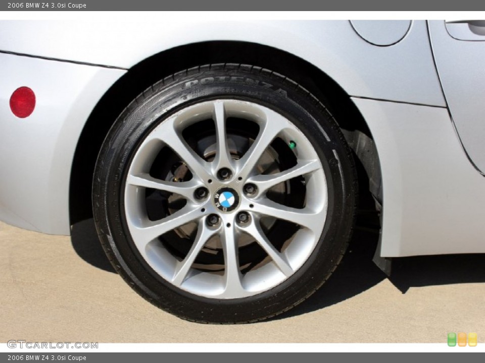 2006 BMW Z4 3.0si Coupe Wheel and Tire Photo #60889324