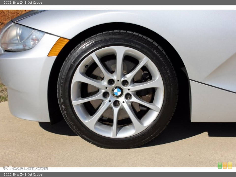 2006 BMW Z4 3.0si Coupe Wheel and Tire Photo #60889333