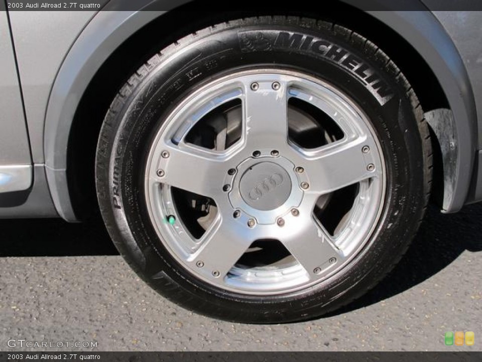 2003 Audi Allroad 2.7T quattro Wheel and Tire Photo #60889366