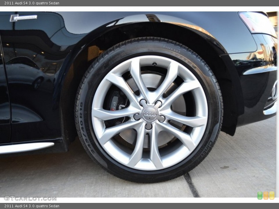 2011 Audi S4 3.0 quattro Sedan Wheel and Tire Photo #60899302