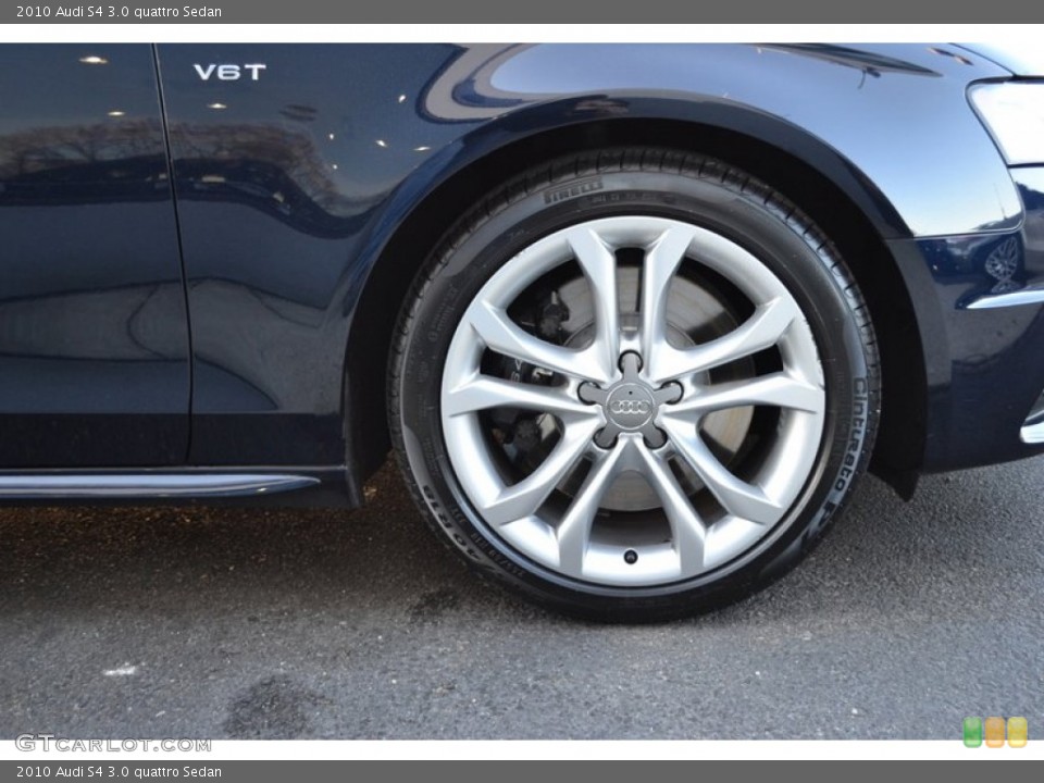 2010 Audi S4 3.0 quattro Sedan Wheel and Tire Photo #60899575