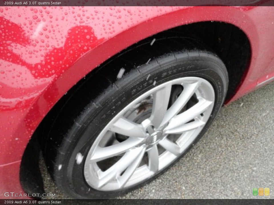 2009 Audi A6 3.0T quattro Sedan Wheel and Tire Photo #60902938