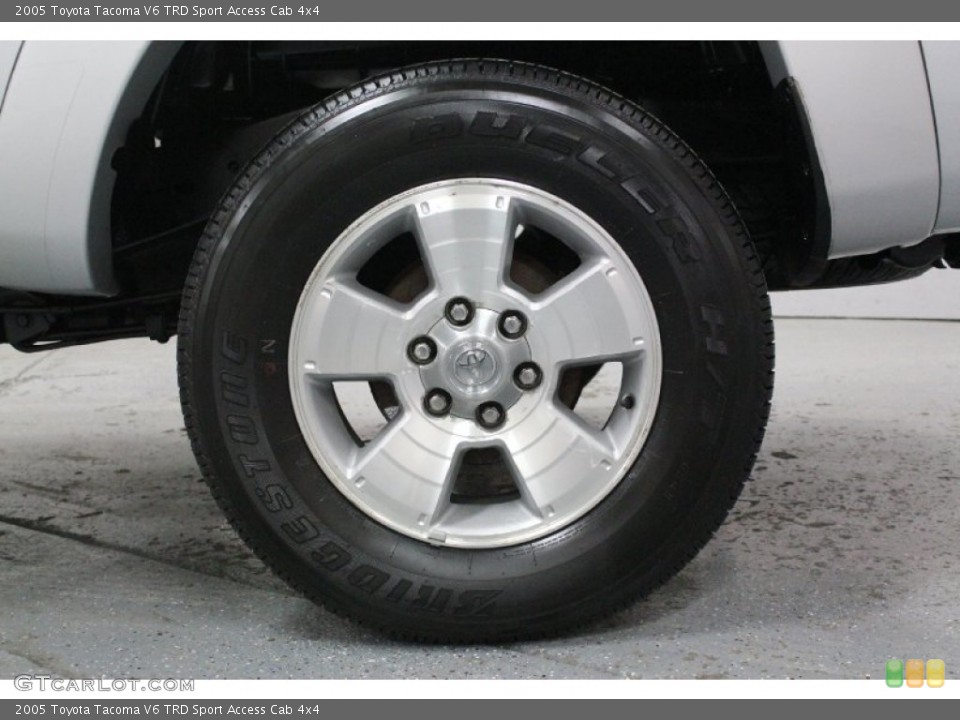 2005 Toyota Tacoma V6 TRD Sport Access Cab 4x4 Wheel and Tire Photo #60903676