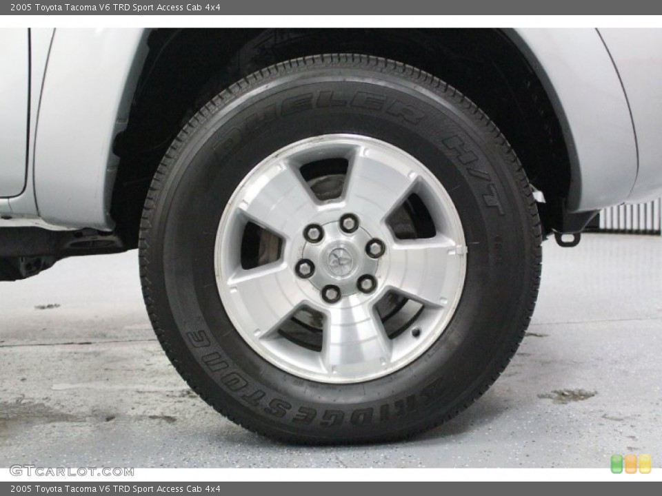 2005 Toyota Tacoma V6 TRD Sport Access Cab 4x4 Wheel and Tire Photo #60903682