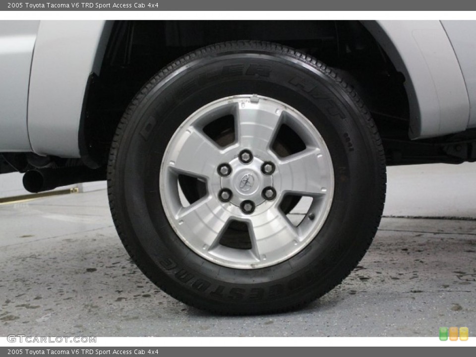 2005 Toyota Tacoma V6 TRD Sport Access Cab 4x4 Wheel and Tire Photo #60903688