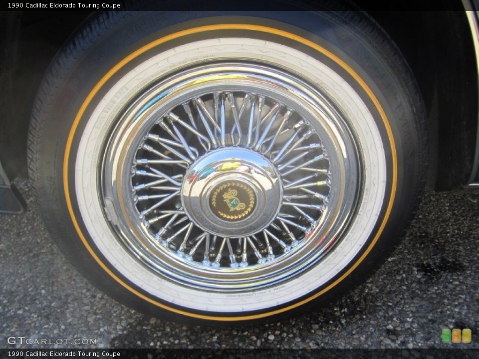 1990 Cadillac Eldorado Touring Coupe Wheel and Tire Photo #60904348