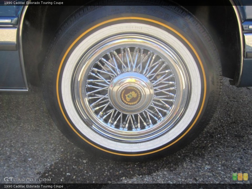 1990 Cadillac Eldorado Touring Coupe Wheel and Tire Photo #60904354