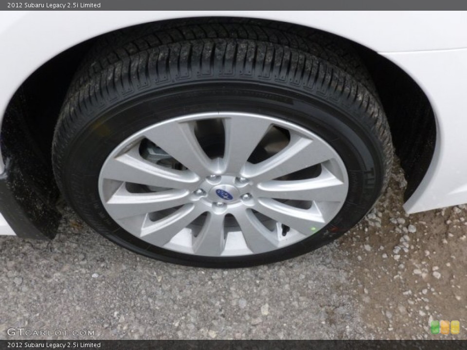 2012 Subaru Legacy 2.5i Limited Wheel and Tire Photo #60909712
