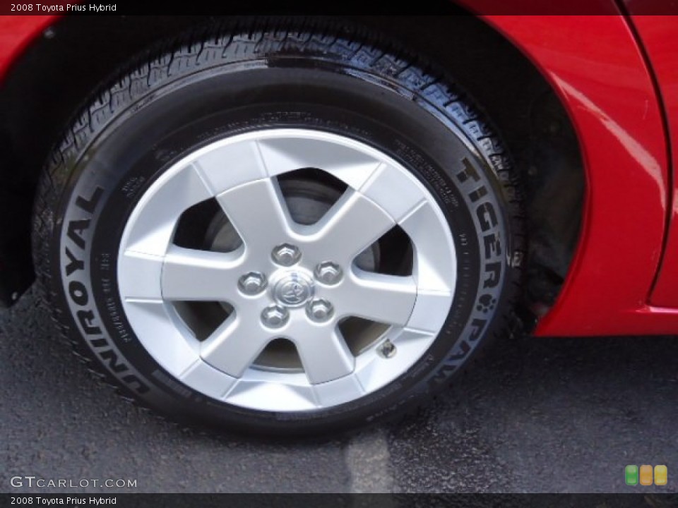 2008 Toyota Prius Hybrid Wheel and Tire Photo #60921475