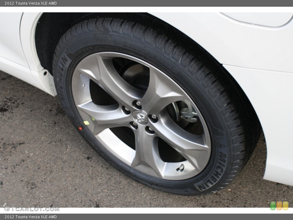 2012 Toyota Venza XLE AWD Wheel and Tire Photo #60924313