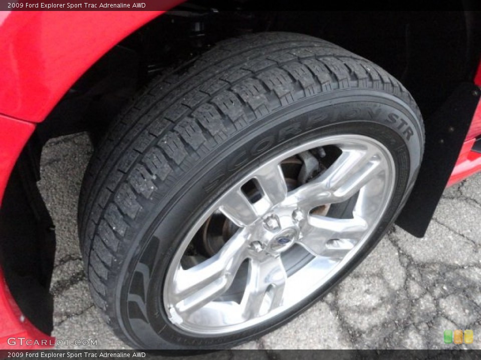 2009 Ford Explorer Sport Trac Wheels and Tires