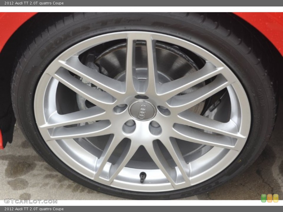 2012 Audi TT 2.0T quattro Coupe Wheel and Tire Photo #60930113