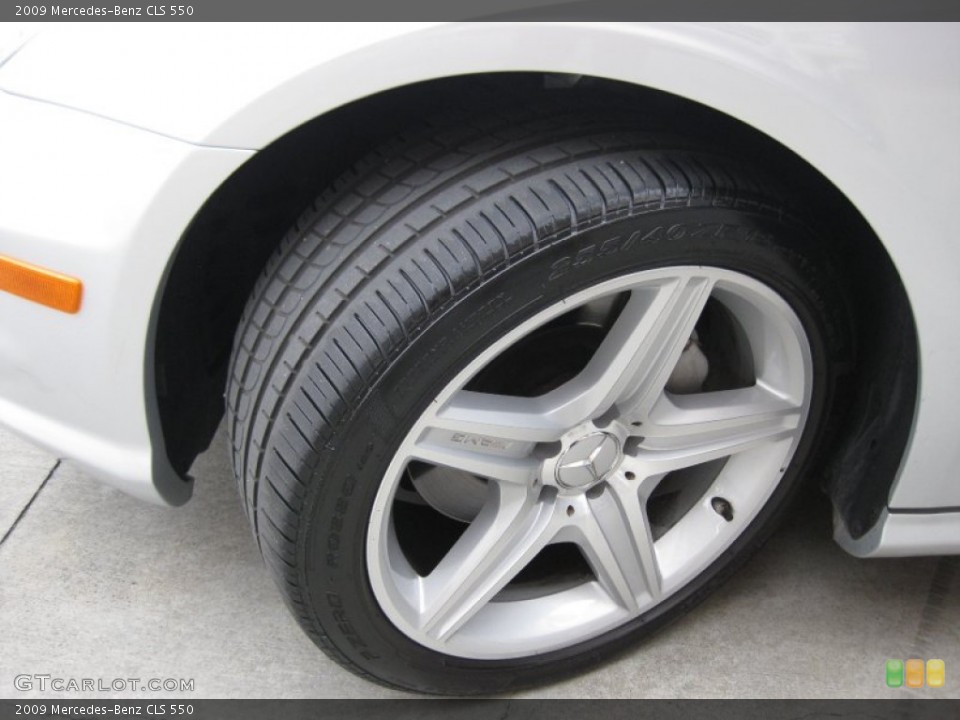 2009 Mercedes-Benz CLS 550 Wheel and Tire Photo #60939342
