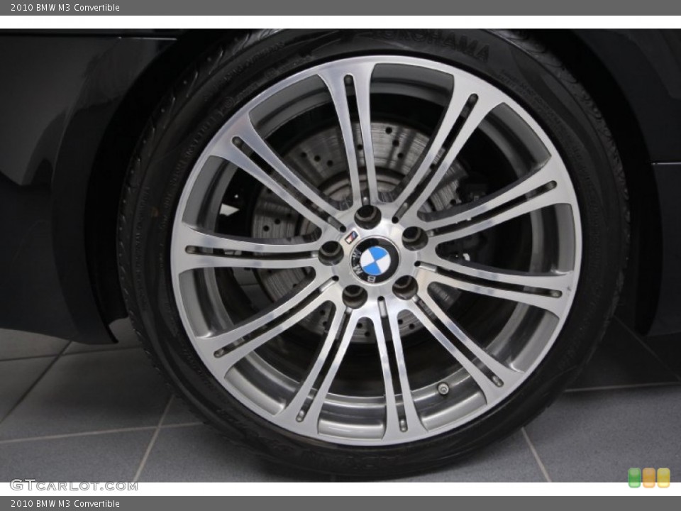 2010 BMW M3 Convertible Wheel and Tire Photo #60942088