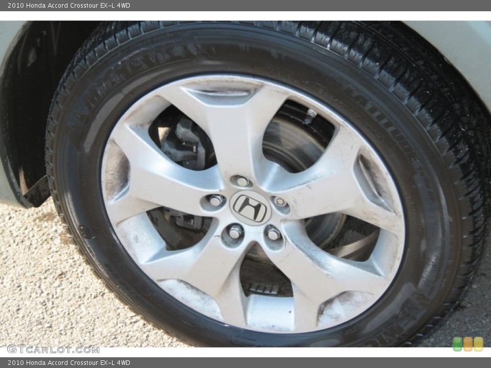 2010 Honda Accord Crosstour EX-L 4WD Wheel and Tire Photo #60943812