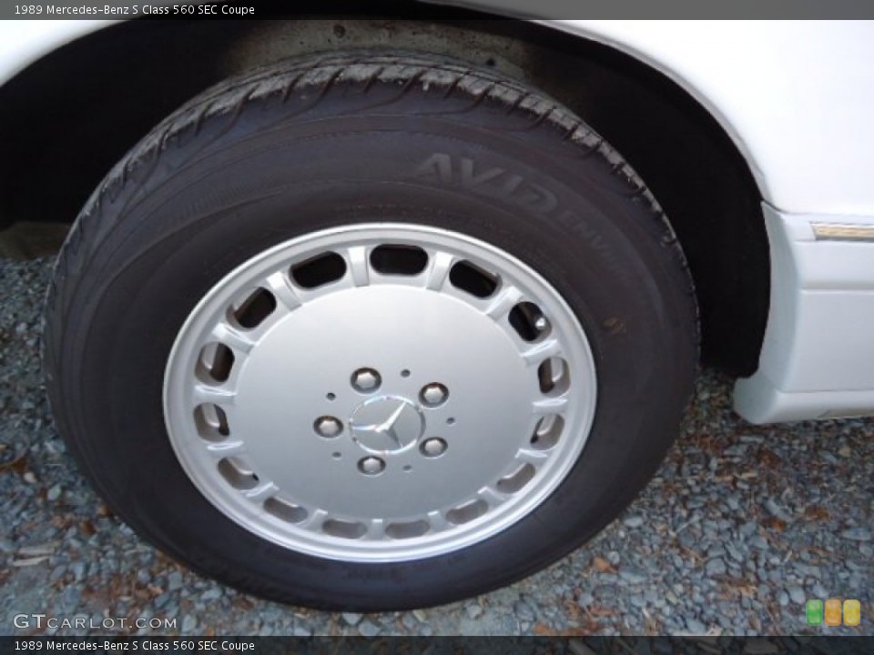 1989 Mercedes-Benz S Class 560 SEC Coupe Wheel and Tire Photo #60952230