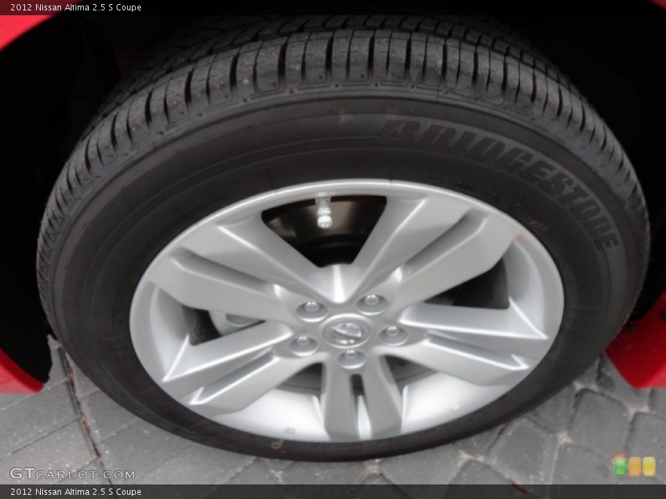 2012 Nissan Altima 2.5 S Coupe Wheel and Tire Photo #60955047