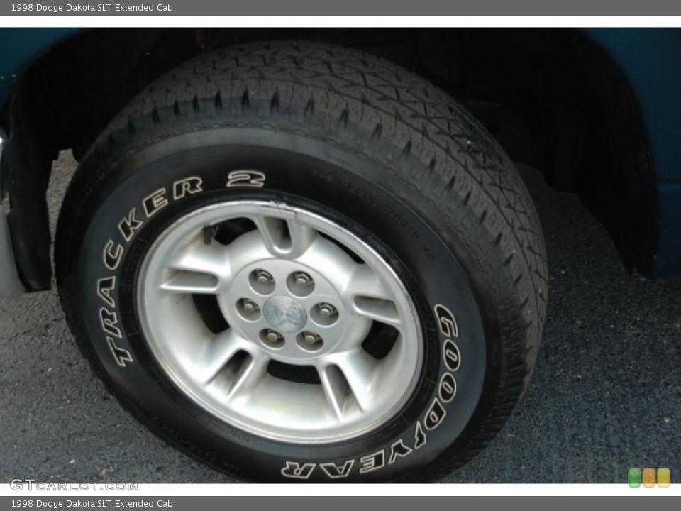1998 Dodge Dakota SLT Extended Cab Wheel and Tire Photo #60955089