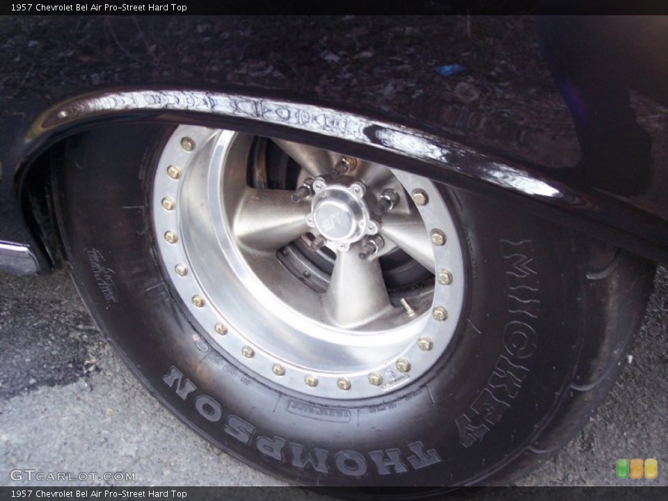 1957 Chevrolet Bel Air Pro-Street Hard Top Wheel and Tire Photo #60957177