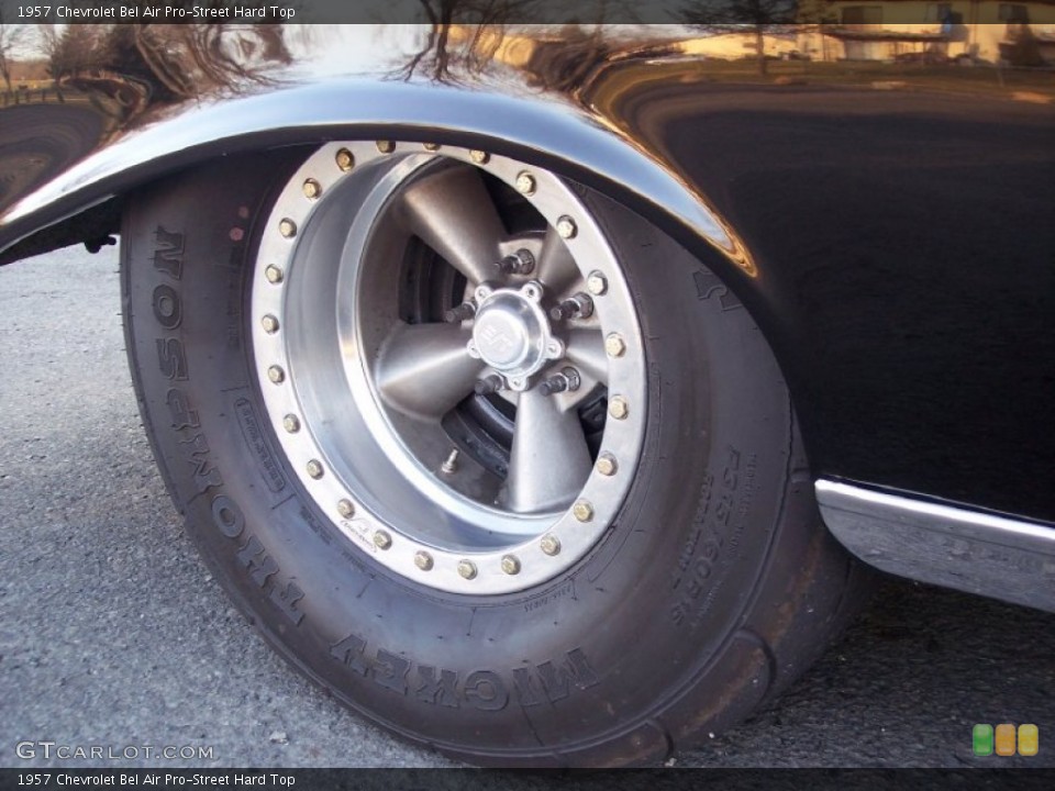 1957 Chevrolet Bel Air Pro-Street Hard Top Wheel and Tire Photo #60957186