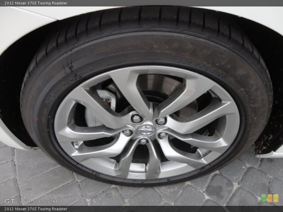 2012 Nissan 370Z Touring Roadster Wheel and Tire Photo #60958034
