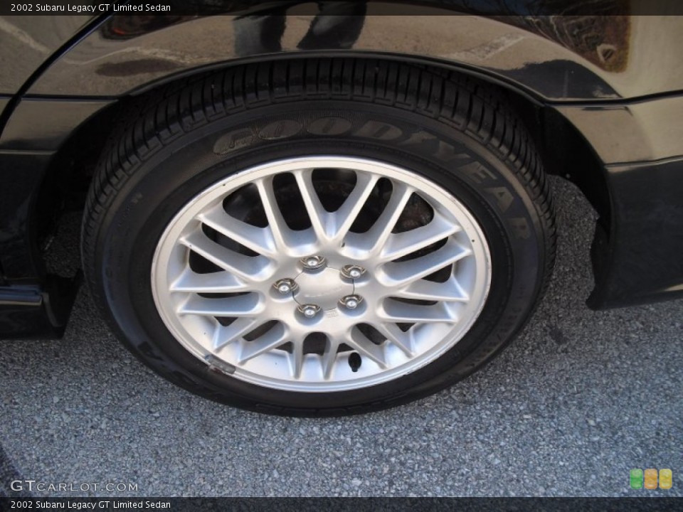 2002 Subaru Legacy GT Limited Sedan Wheel and Tire Photo #60959933