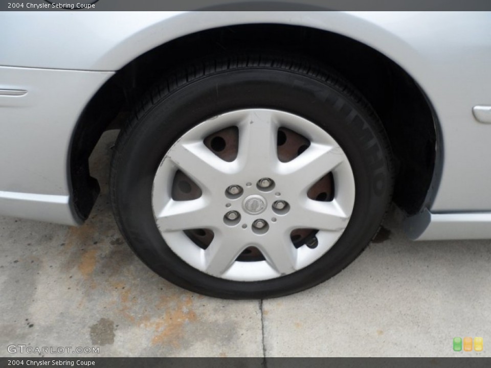2004 Chrysler Sebring Coupe Wheel and Tire Photo #60964572
