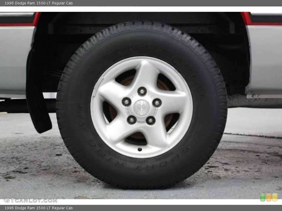 1996 Dodge Ram 1500 LT Regular Cab Wheel and Tire Photo #60969984