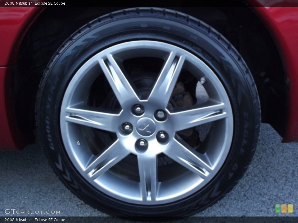 2008 Mitsubishi Eclipse SE Coupe Wheel and Tire Photo #60970284