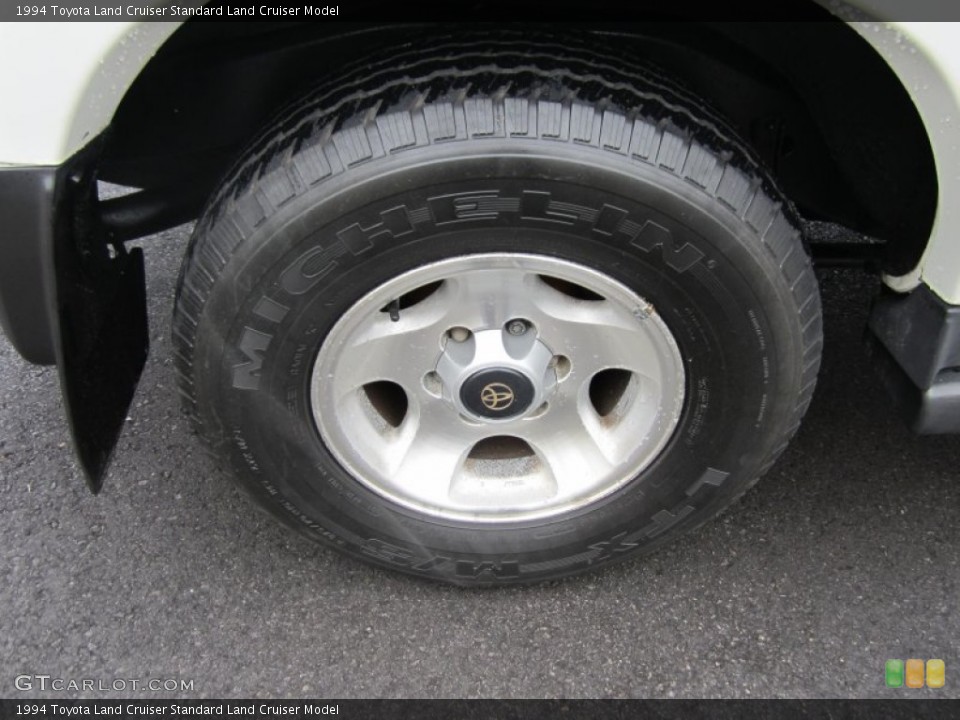 1994 Toyota Land Cruiser Wheels and Tires
