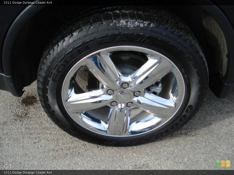 2011 Dodge Durango Citadel 4x4 Wheel and Tire Photo #60980473
