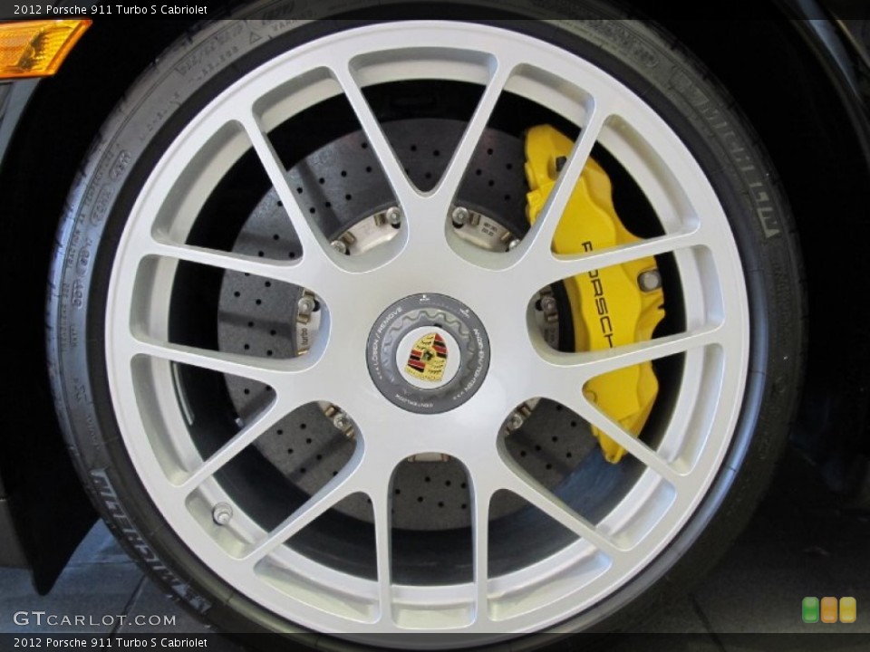 2012 Porsche 911 Turbo S Cabriolet Wheel and Tire Photo #60987119