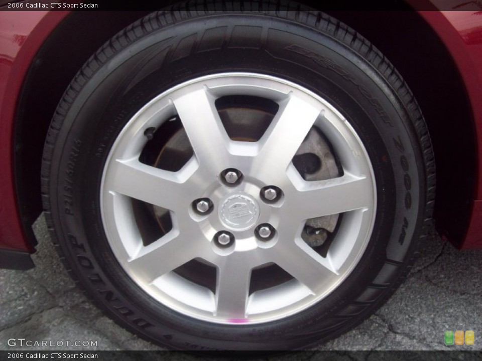 2006 Cadillac CTS Sport Sedan Wheel and Tire Photo #60988438